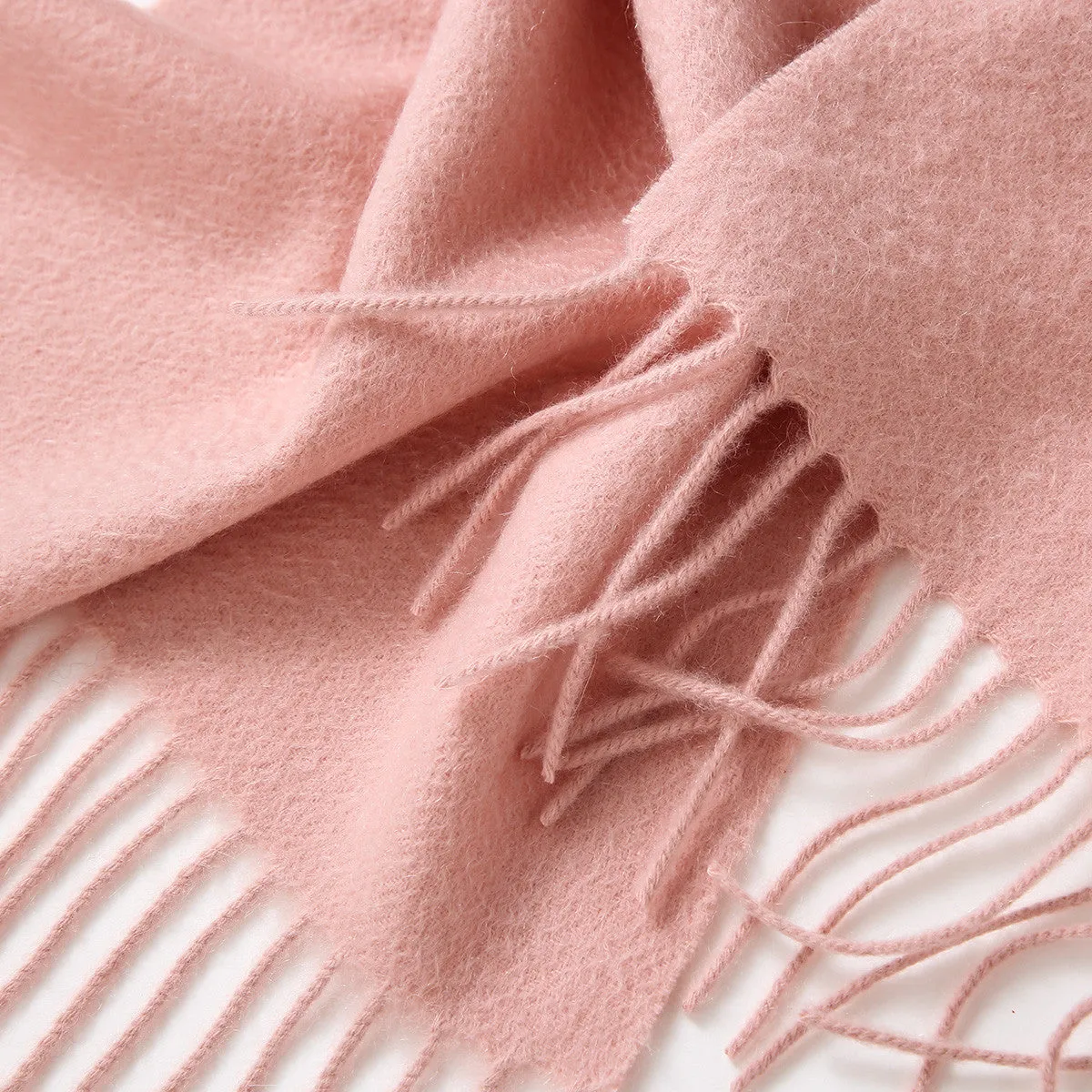 100% Cashmere Plain Scarves