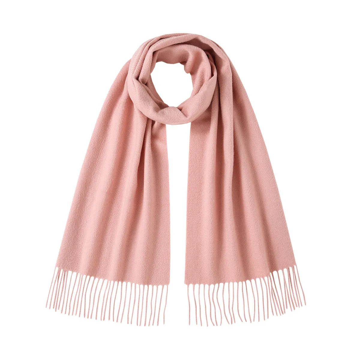 100% Cashmere Plain Scarves