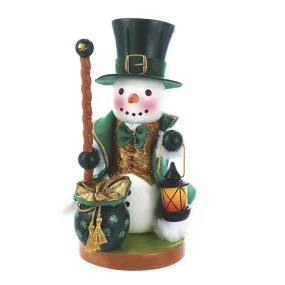 12.5" Steinbach Irish Snowman Nutcracker