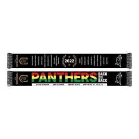 2022 NRL Penrith Panthers Premiership Scarf