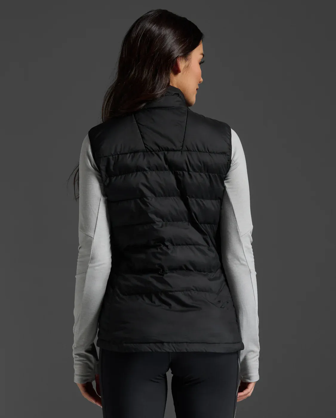 2XU Commute Packable Insulation Vest-Black/Black-2XS