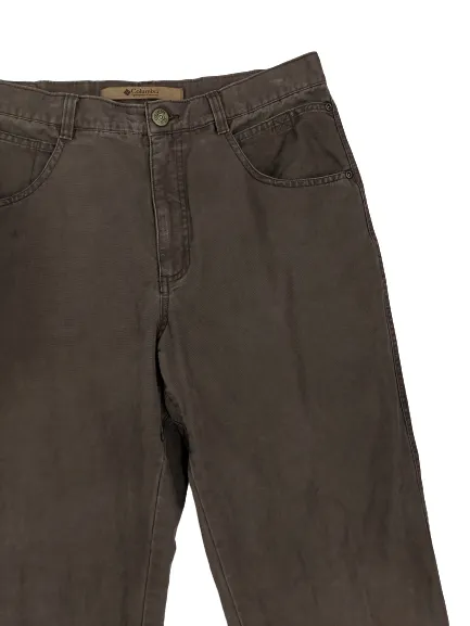 [34] Columbia River Lodge Brown Cargo Pants