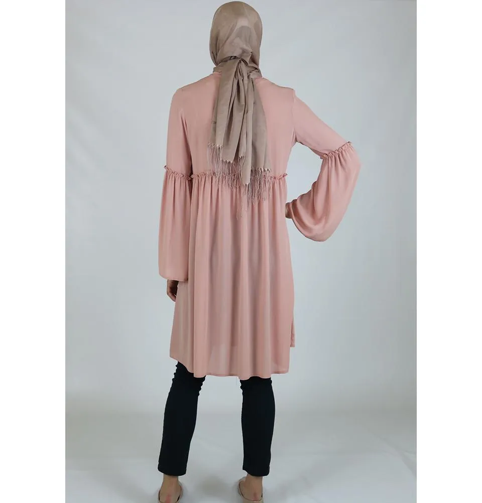 Abaci Modest Tunic TNK10956 Pink