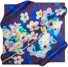 Aker Floral Silk Hair Wrap Anisha