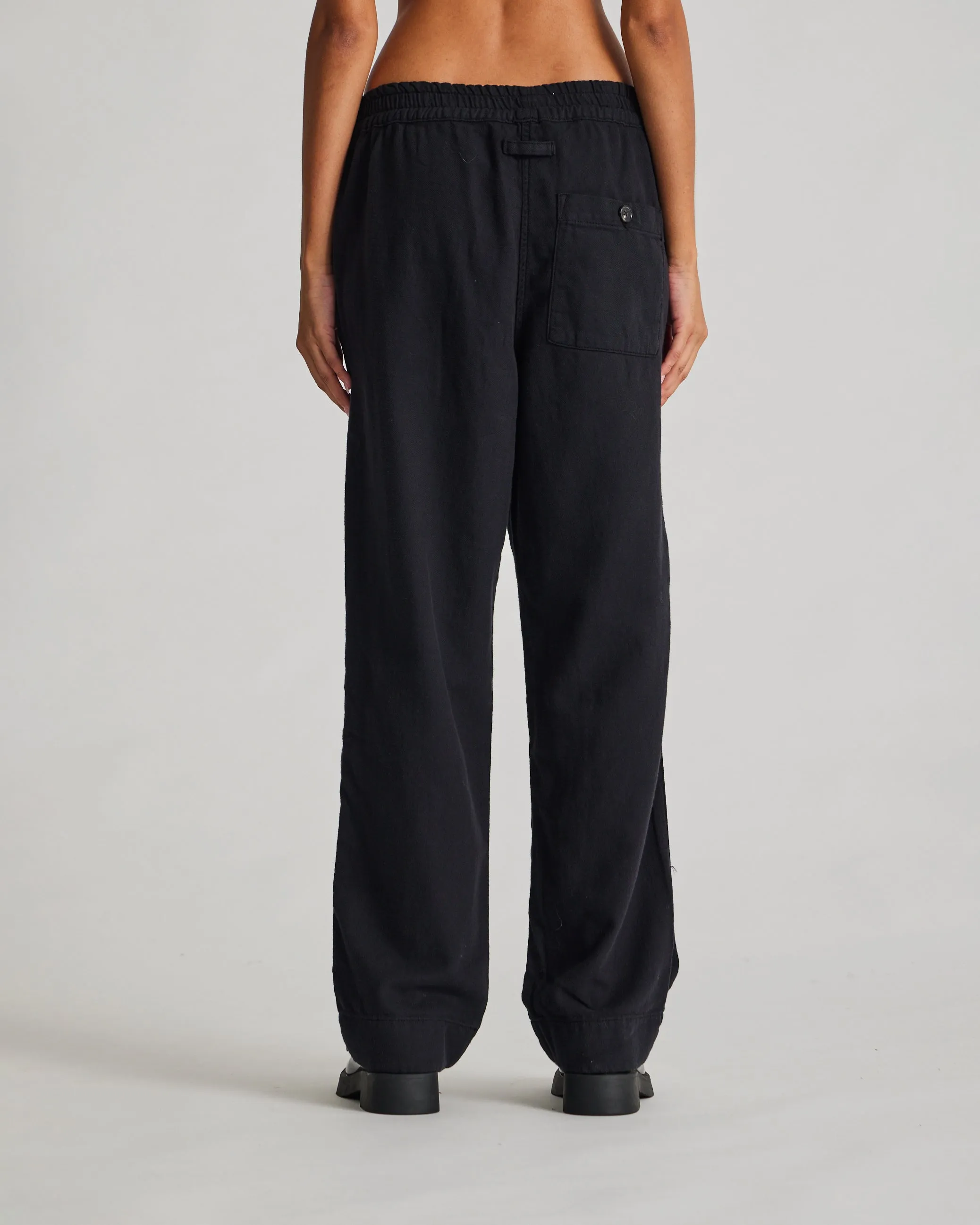 Alice Cotton Pant - Black