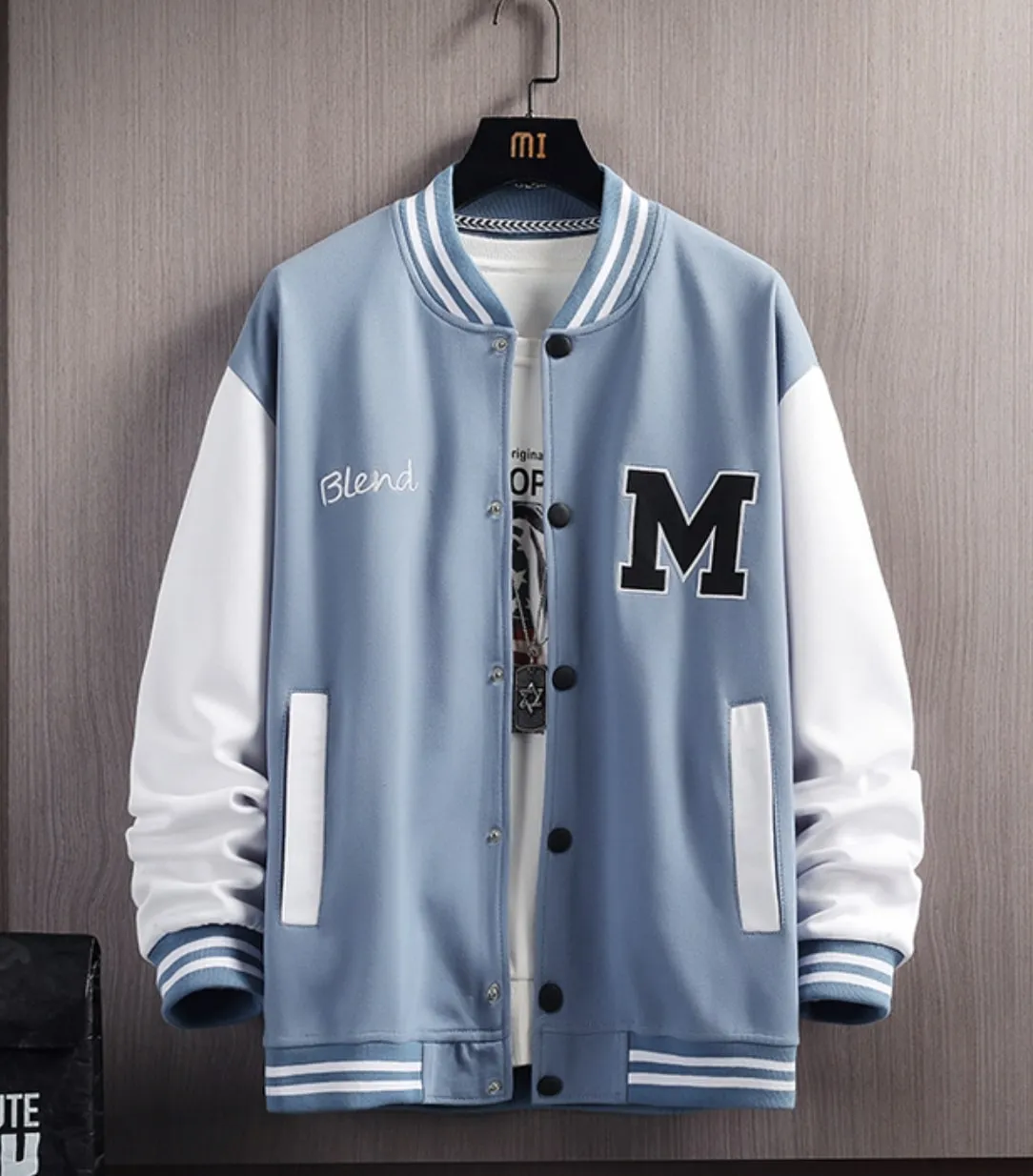 Antonios Autumn Baseball Jacket