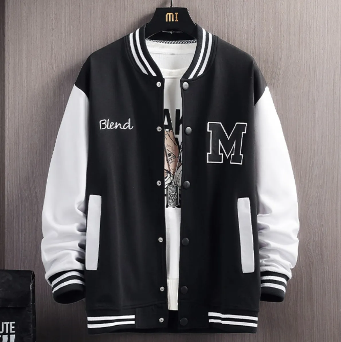 Antonios Autumn Baseball Jacket