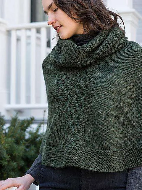 Arcadia Poncho by Melissa LaBarre  *Berroco Pattern*