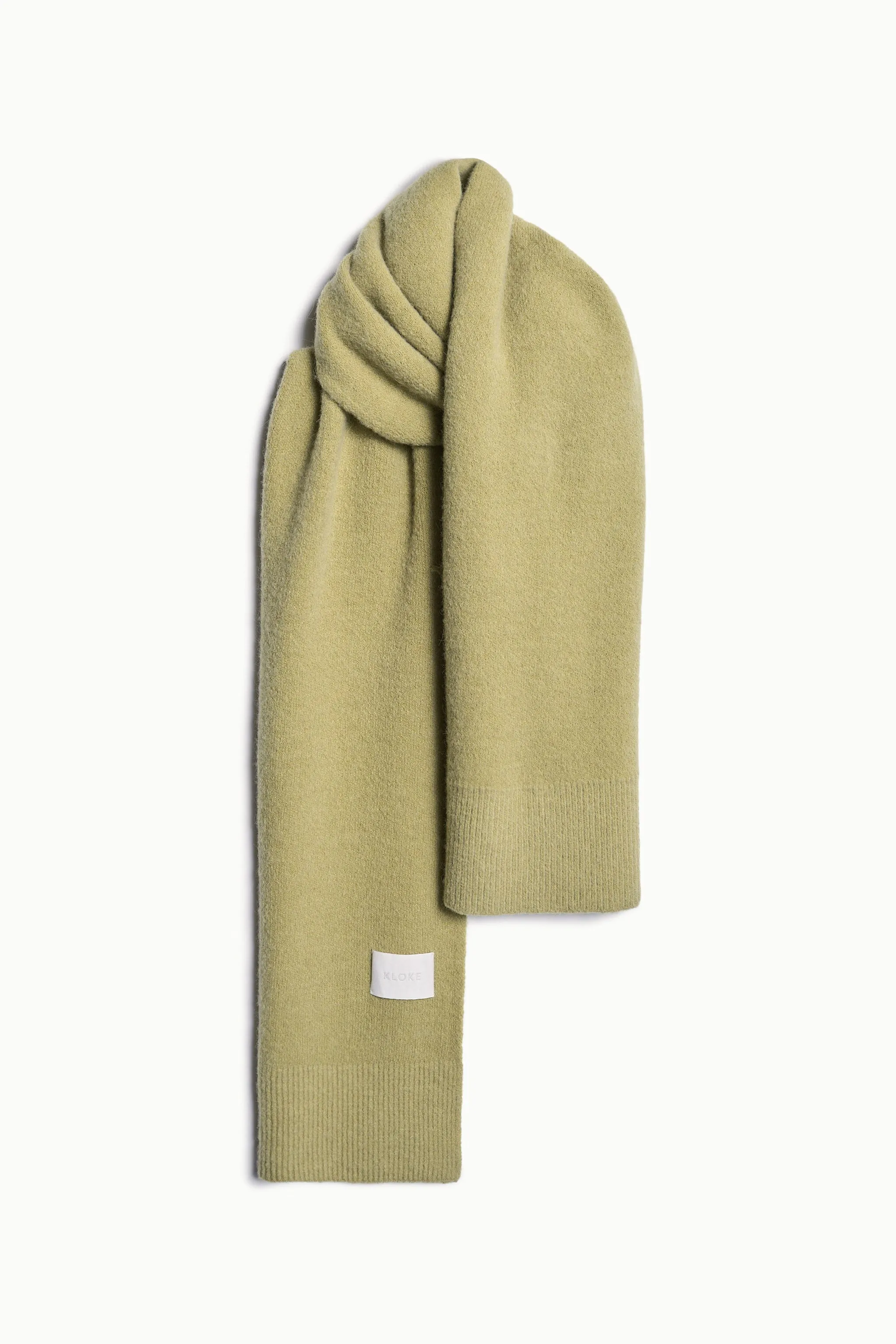 Ascetic Wool Scarf Citron