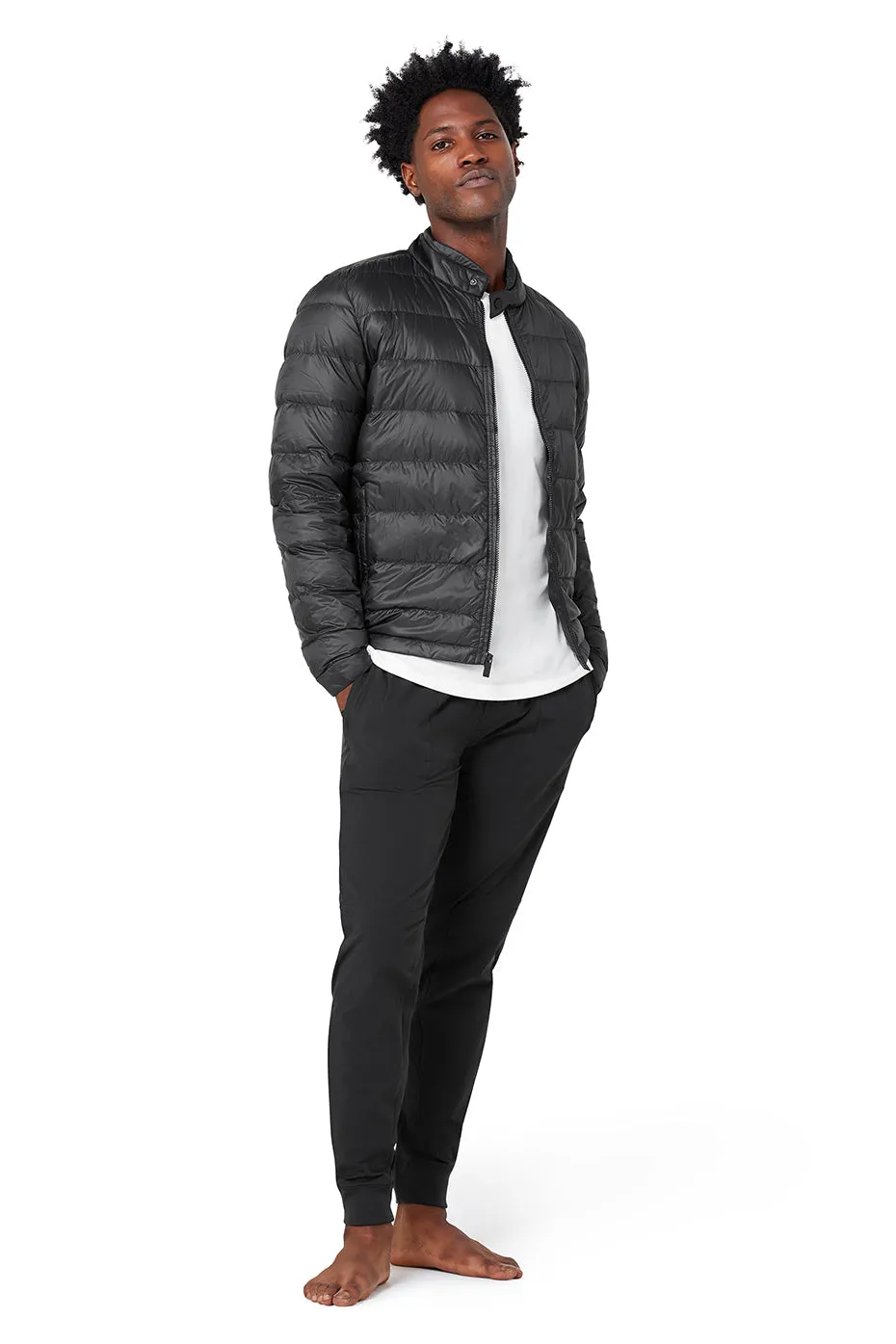 Aspen Puffer Jacket - Black