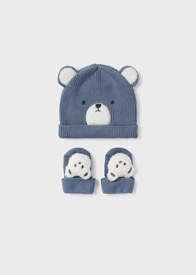 Baby Bear Hat & Sock Set