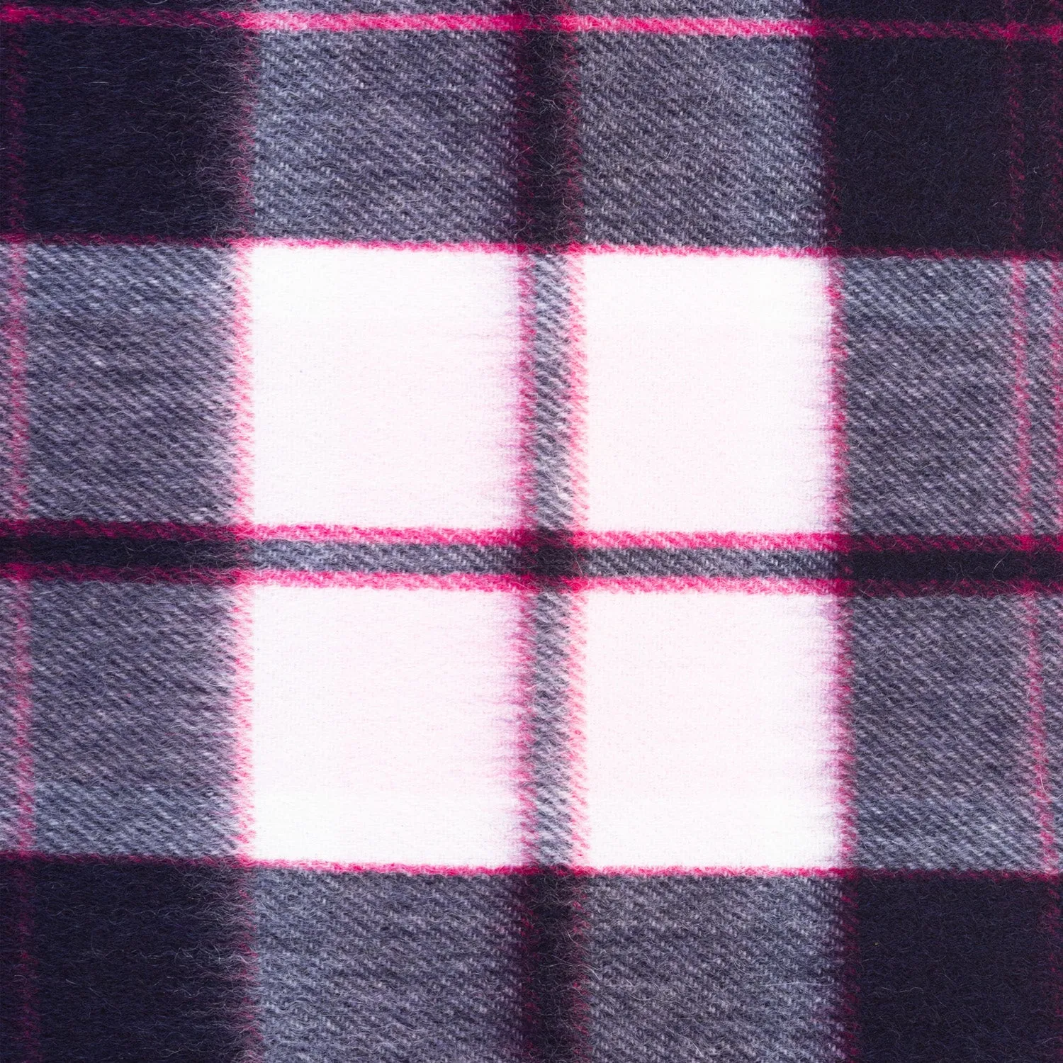 Balmoral 100% Cashmere Woven Scarf Bannockbane Pink