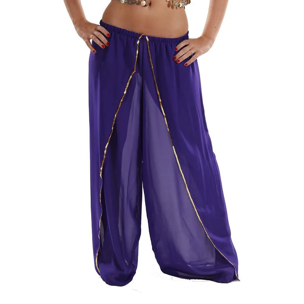 Belly Dance Chiffon Harem Pants | HAILI HAREMS