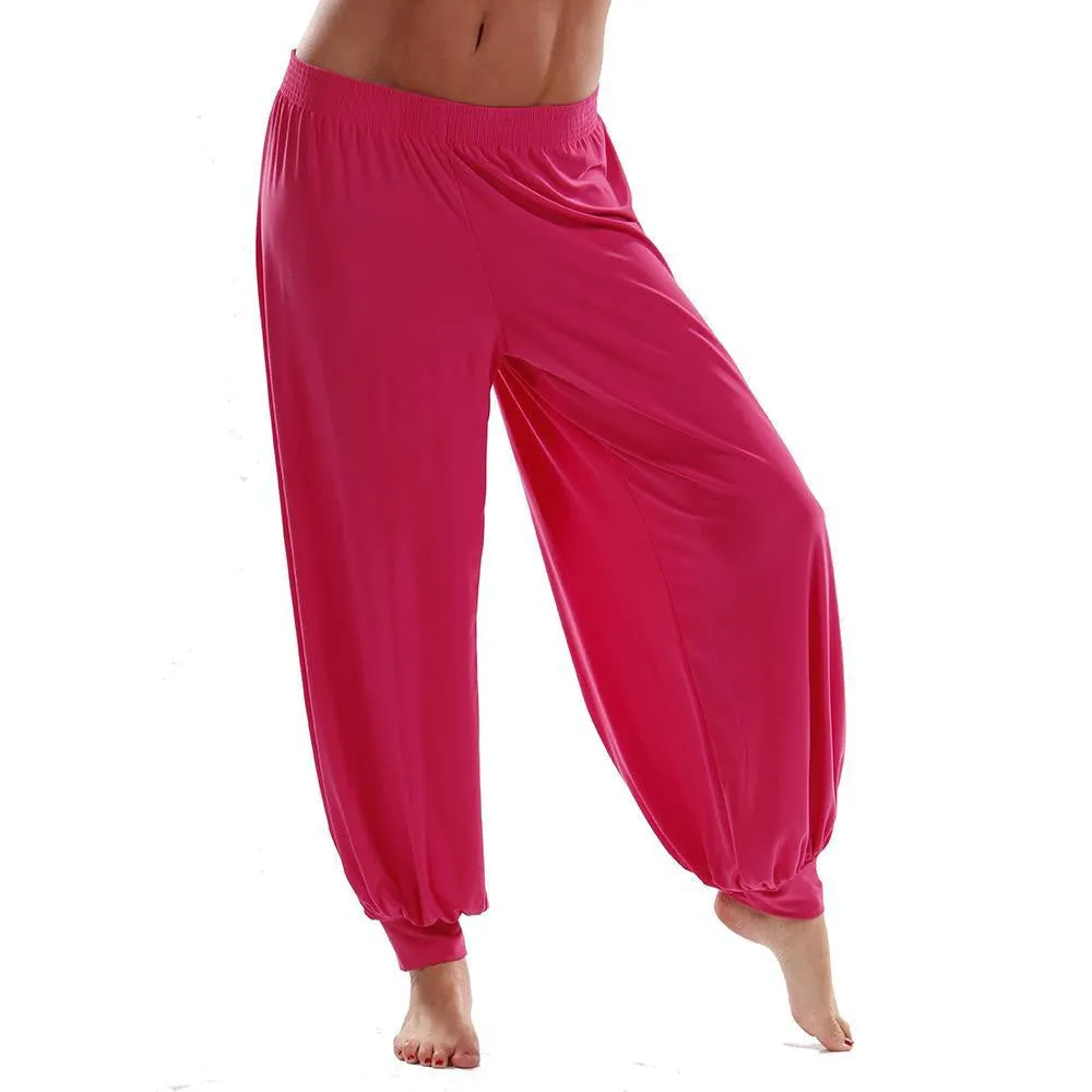 Belly Dance Stretchy Lycra Harem Pants | HELIPE