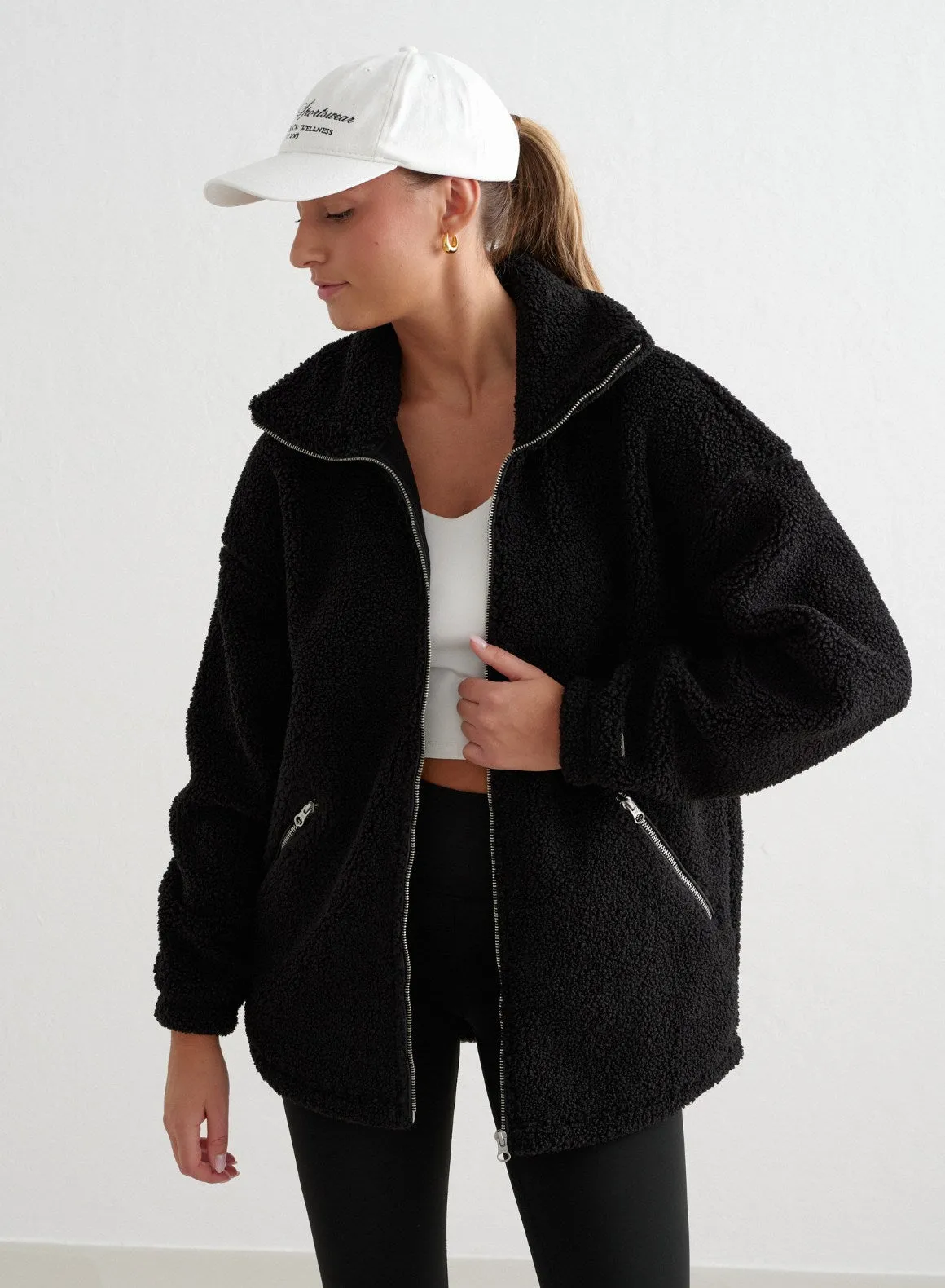 Black Pile Jacket