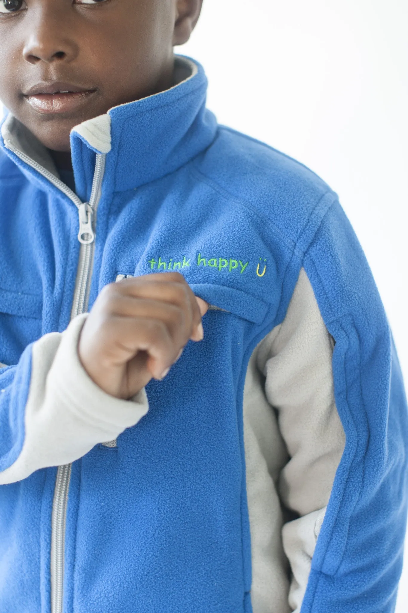 Boys' Fleece Jacket - Blue