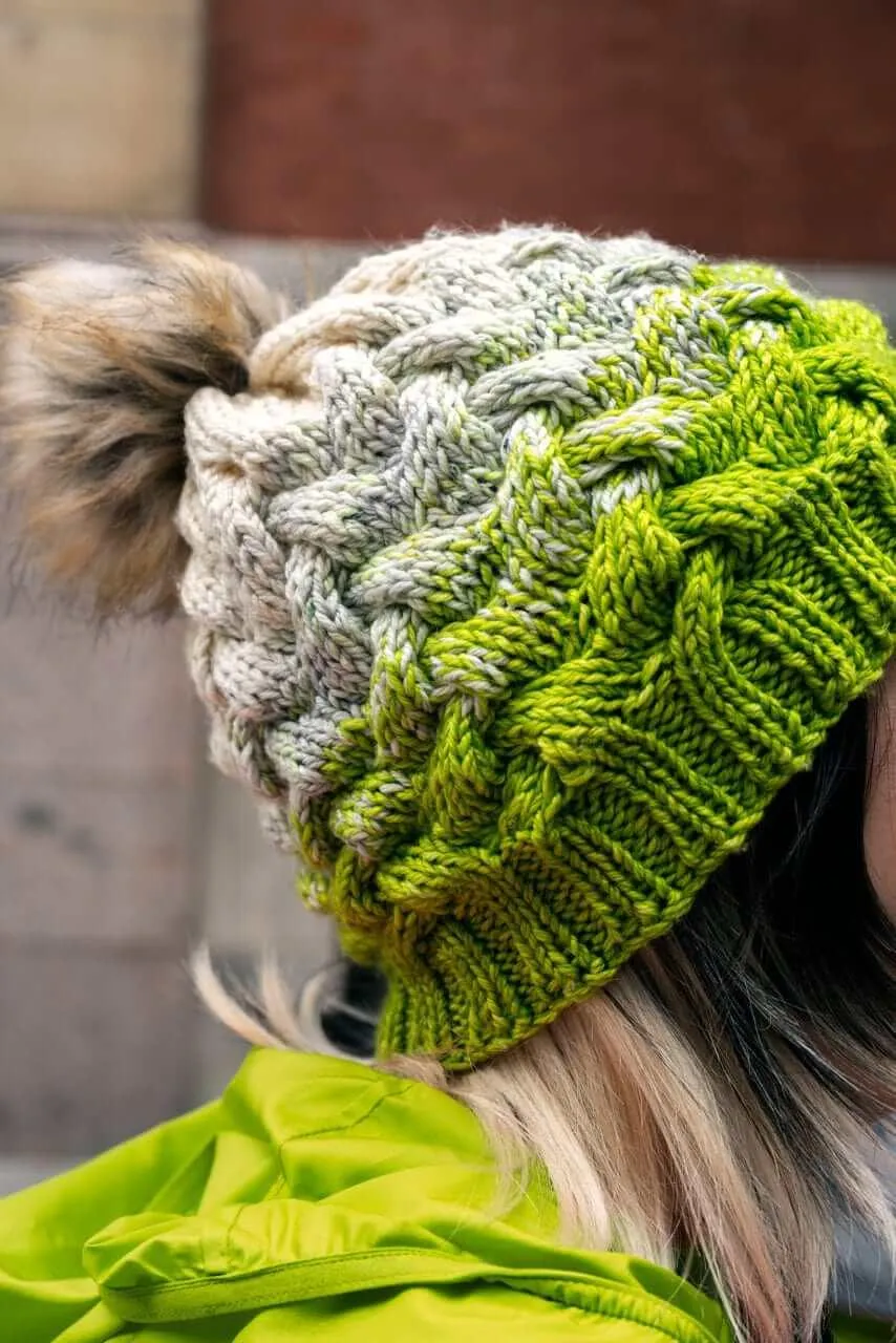 Brin de Folie Matching Hat & Scarf Knitting Patterns