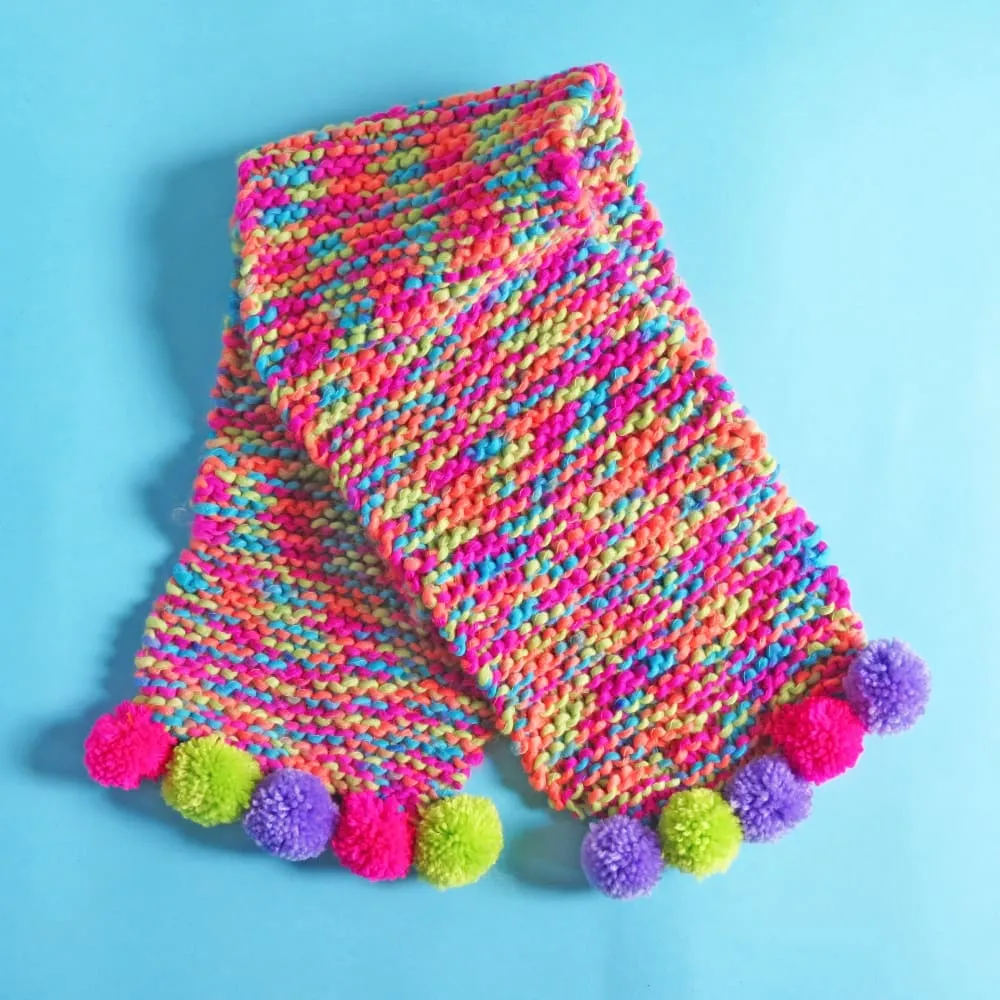 ButtonBag Pom Pom Scarf Making Kit