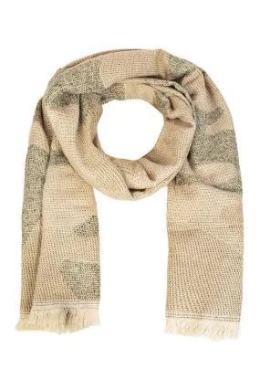 Camo Print Scarf