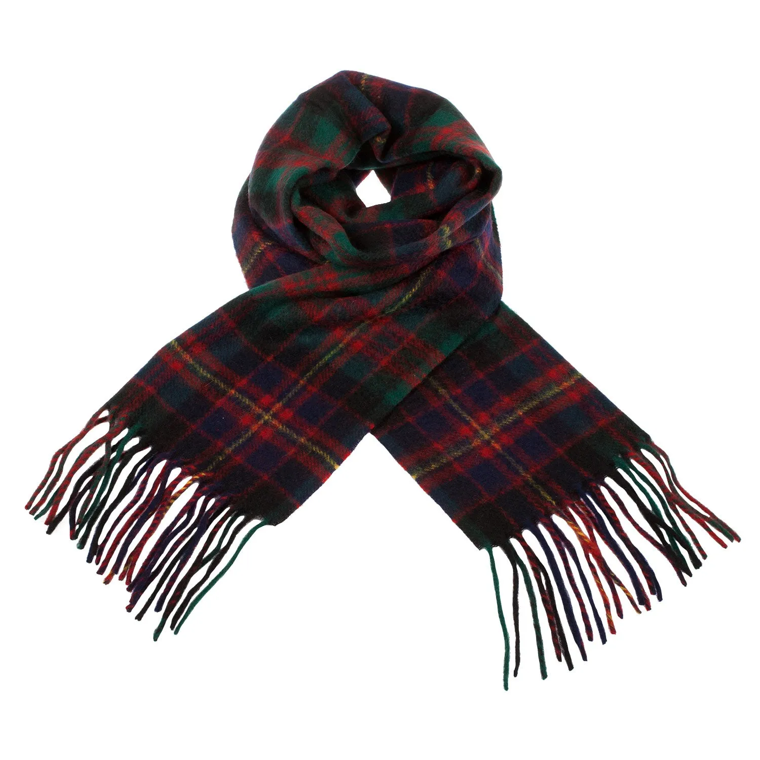 Cashmere Scottish Tartan Clan Scarf  Cameron Of Erracht