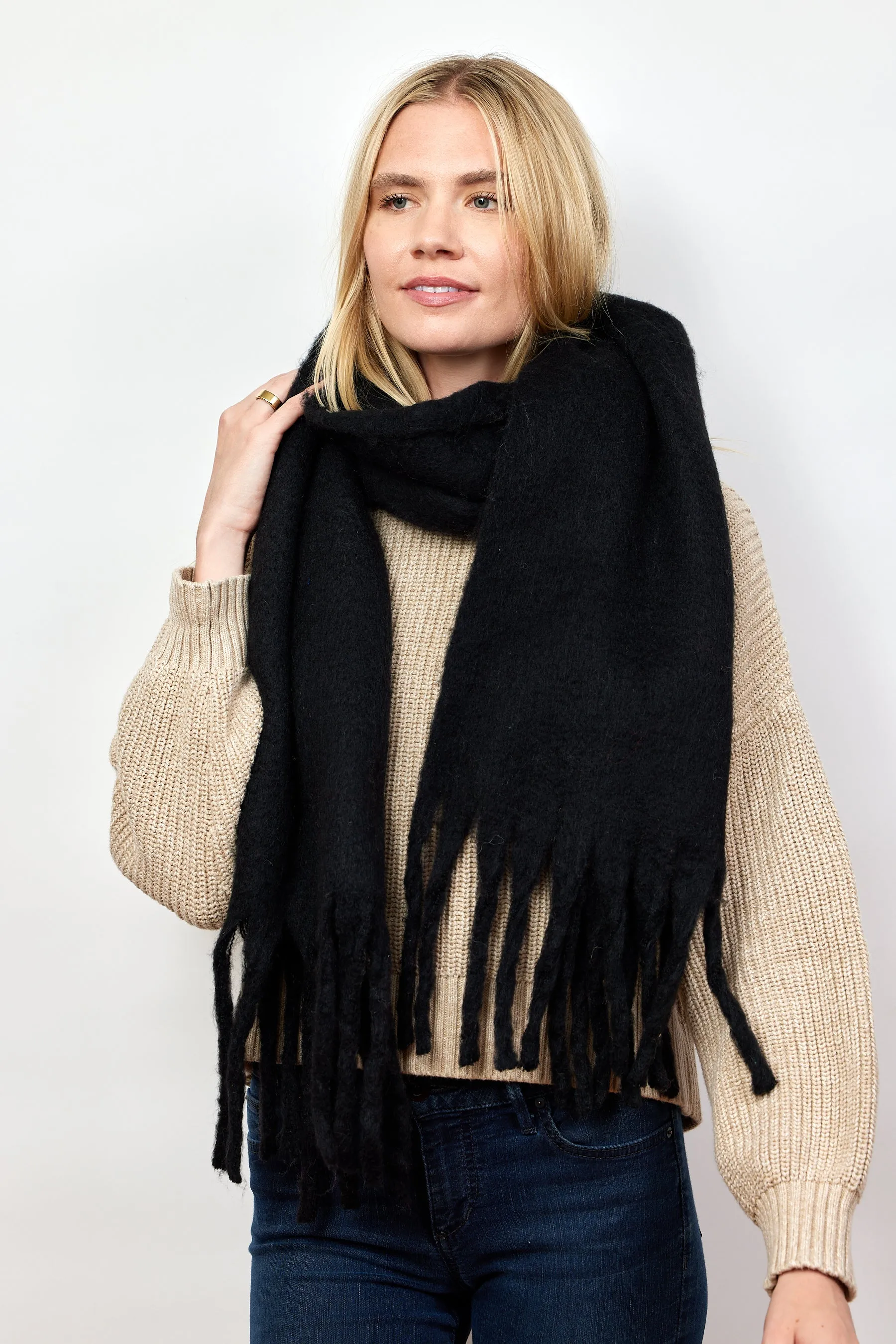 Chic Solid Scarf