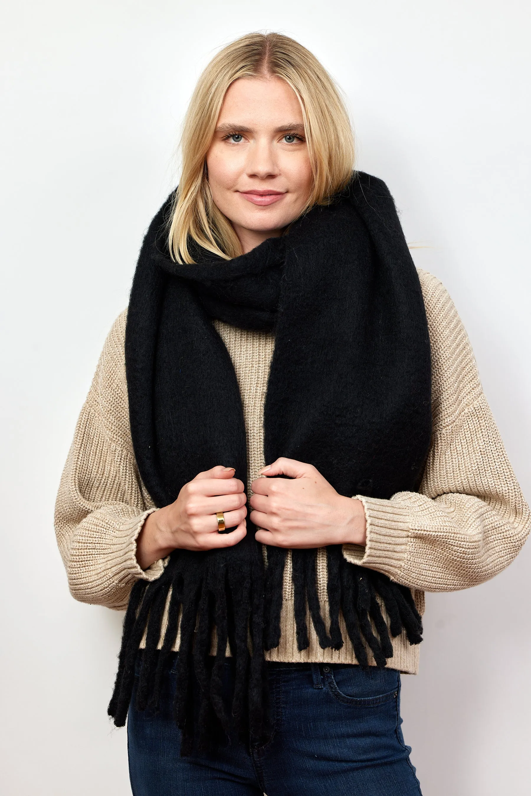 Chic Solid Scarf