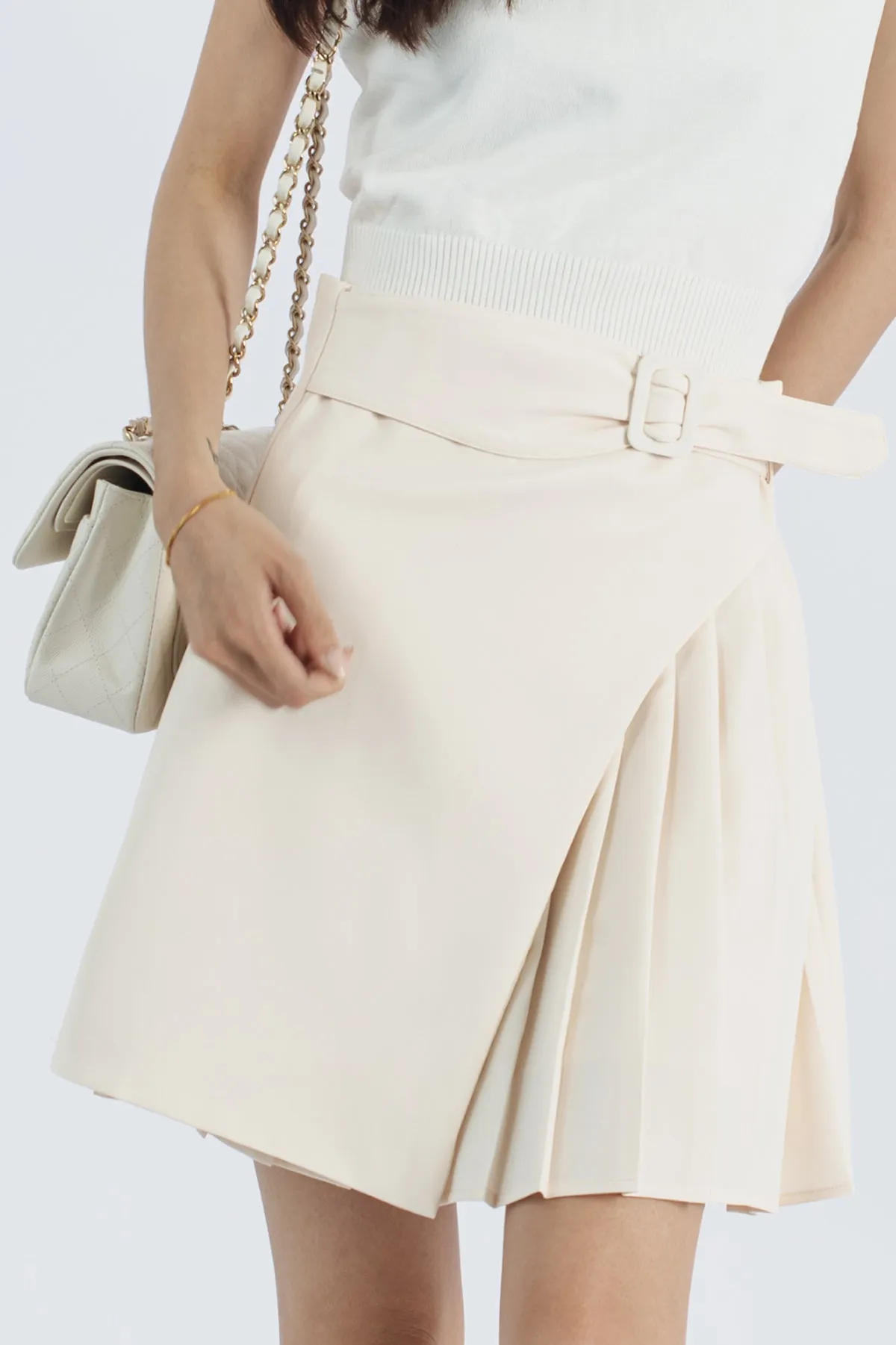 Dale Pleated Mini Skirt