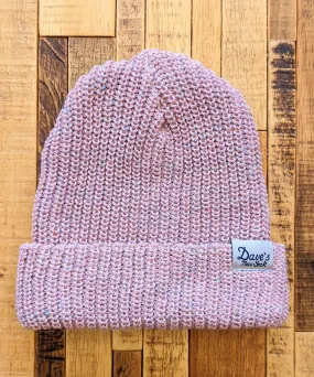 Dave's New York Lumberjack Beanie - Blush Speckled