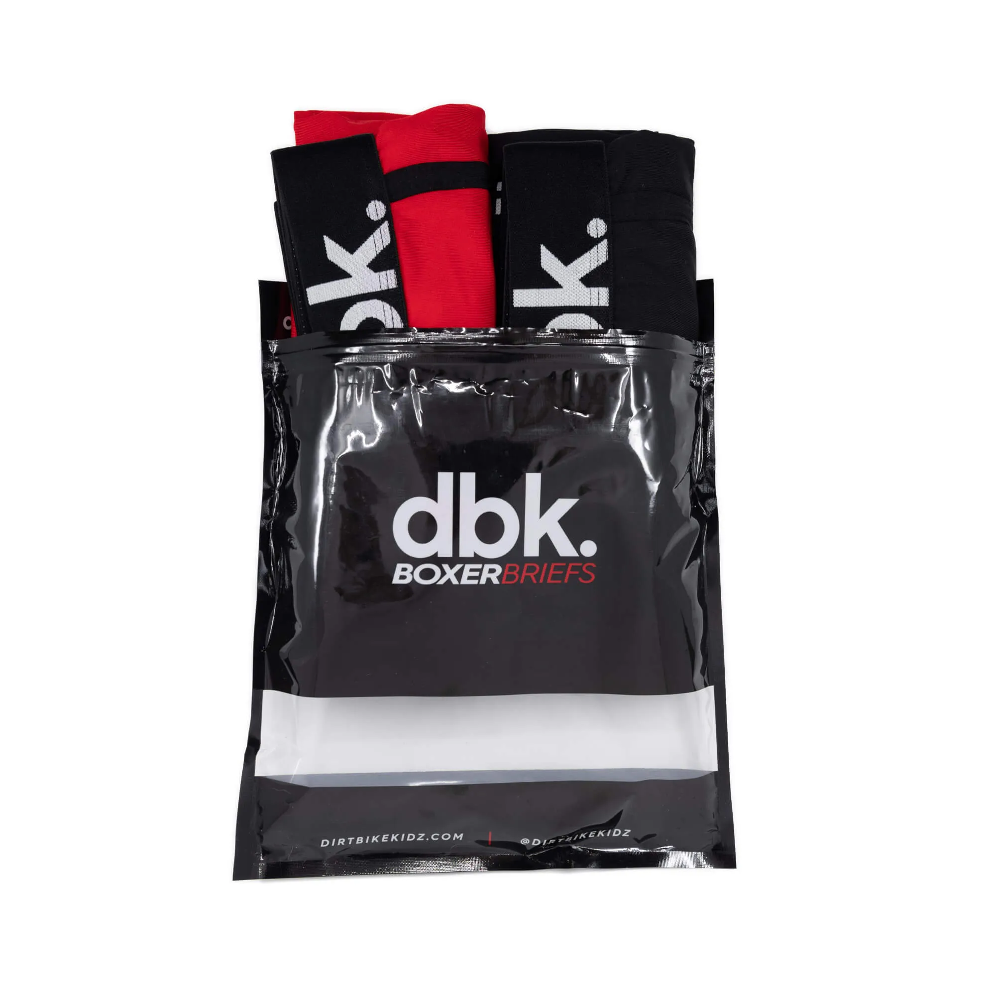 DBK Underwear 2-Pack Red/Blk