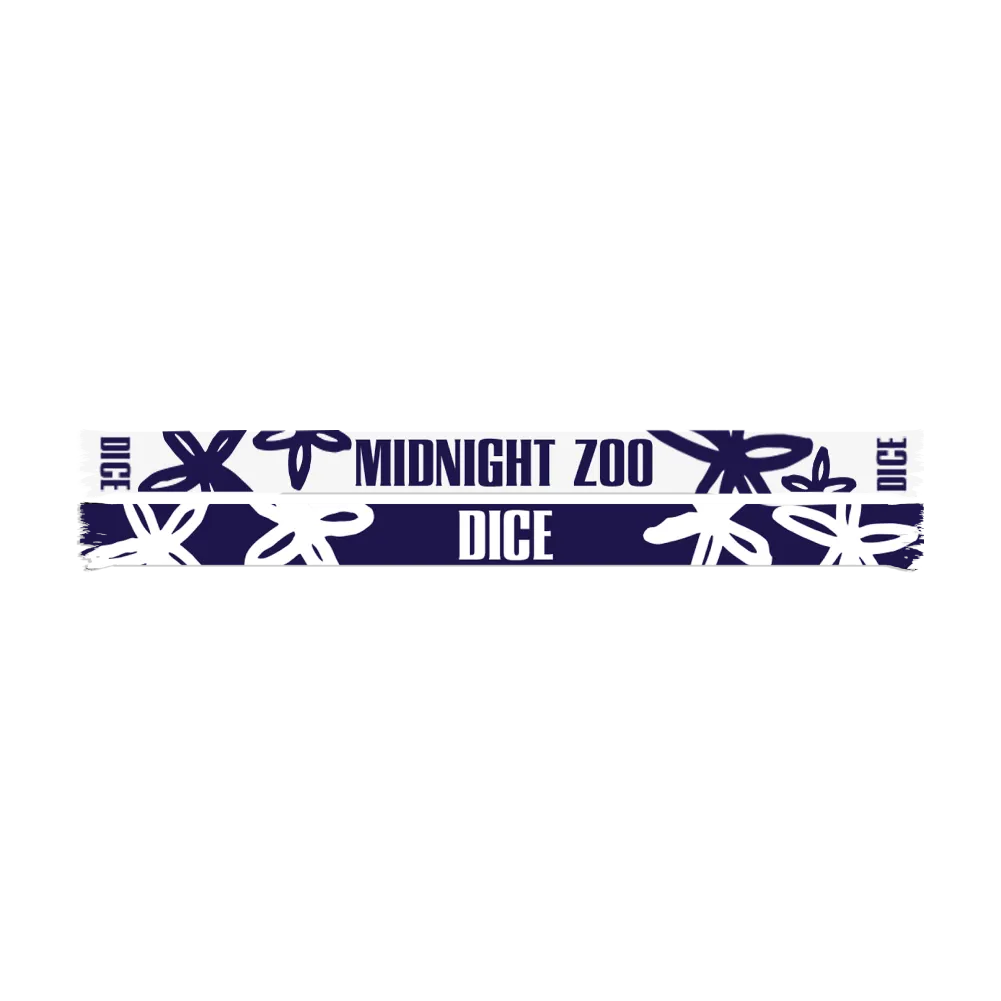 DICE / Midnight Zoo LP Purple & Black Marble Vinyl, Hoodie, T-Shirt & Scarf Bundle