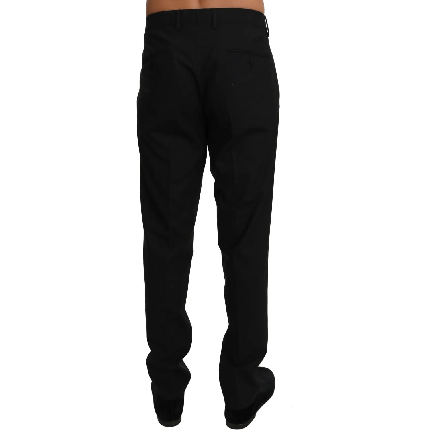 Dolce & Gabbana Elegant Formal Wool Blend Trousers