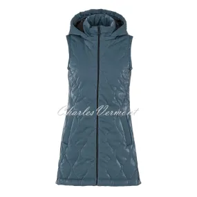 Dolcezza Longline Gilet - Style 73861 (Teal Blue)