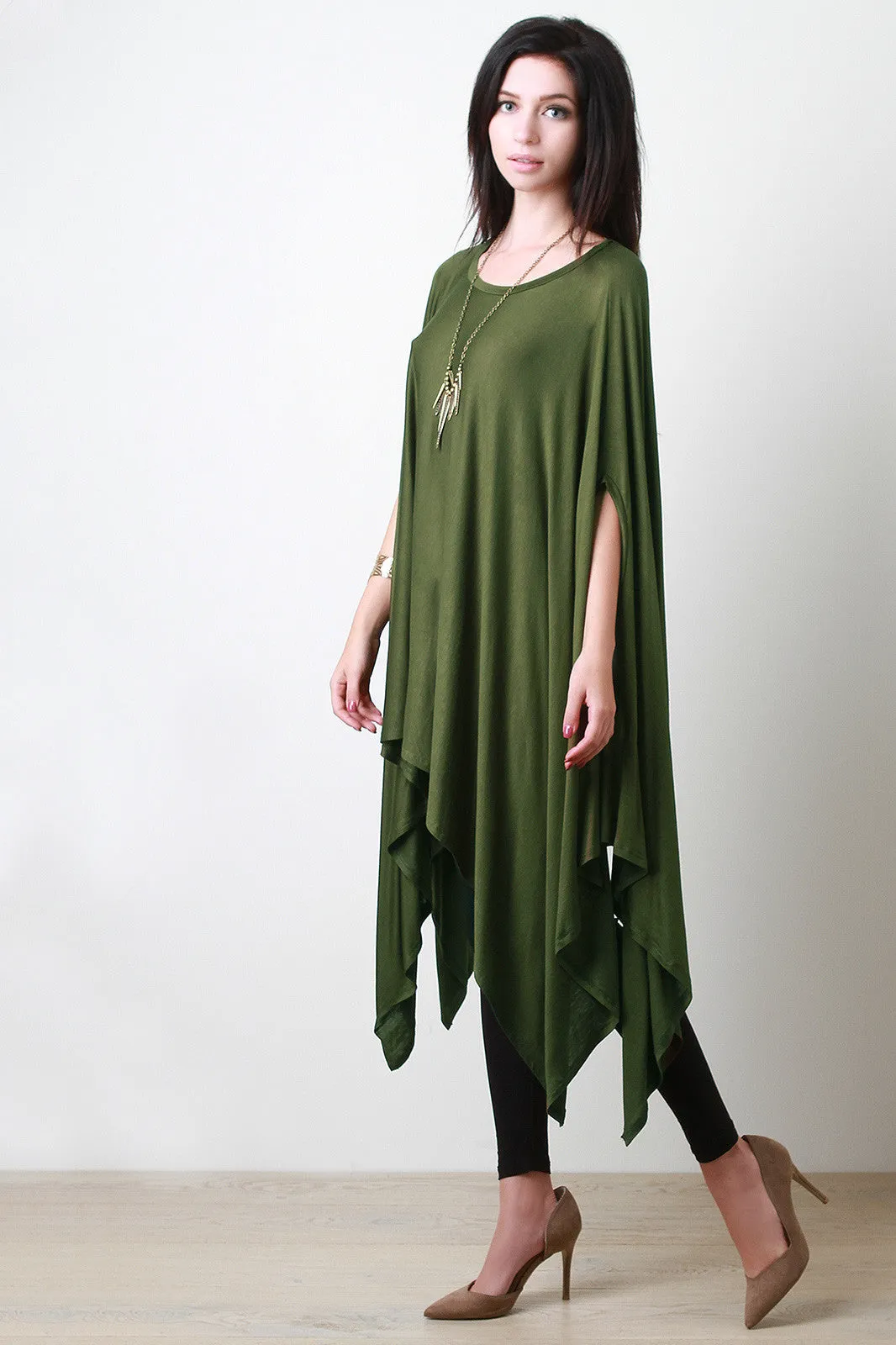 Drape Poncho Top