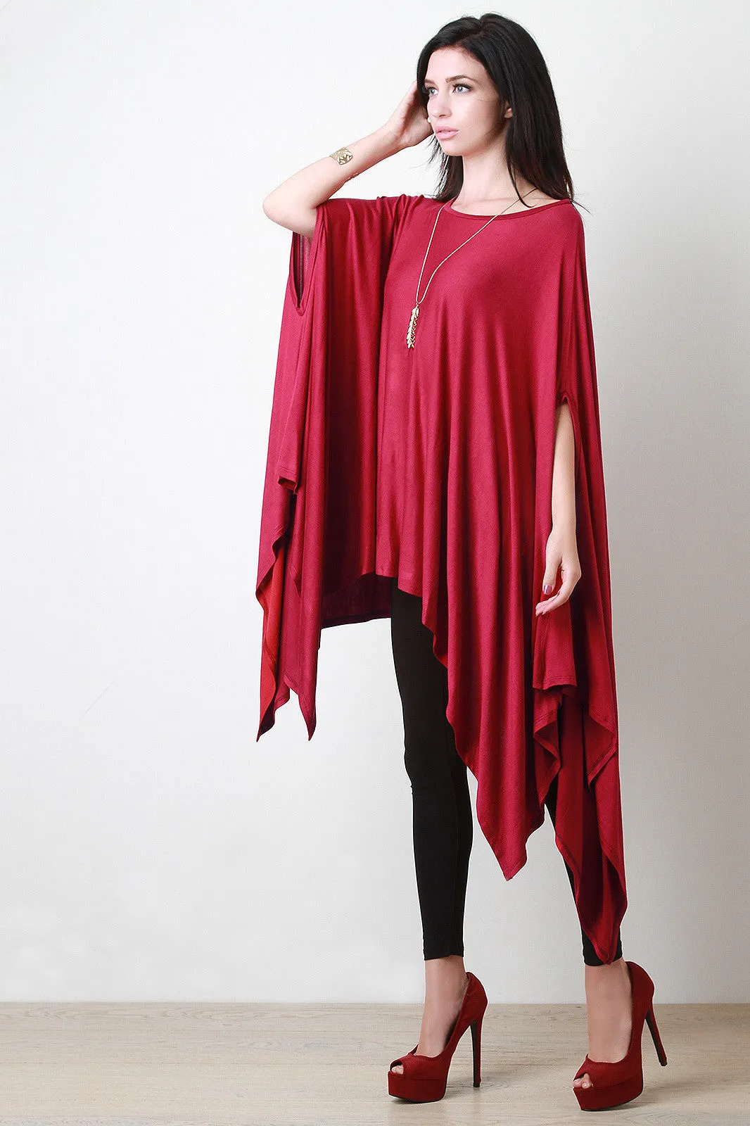 Drape Poncho Top