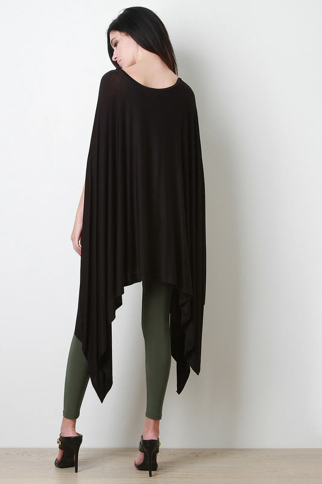 Drape Poncho Top