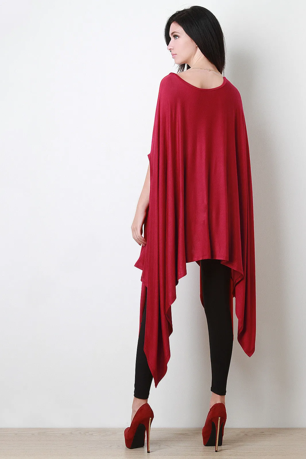 Drape Poncho Top