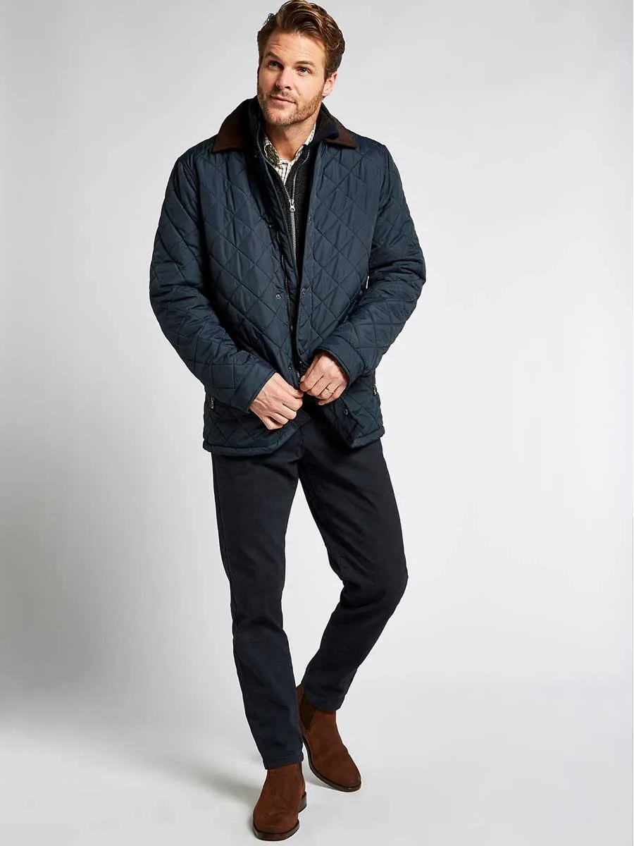 DUBARRY Mountusher Quilted Jacket - Mens - Navy