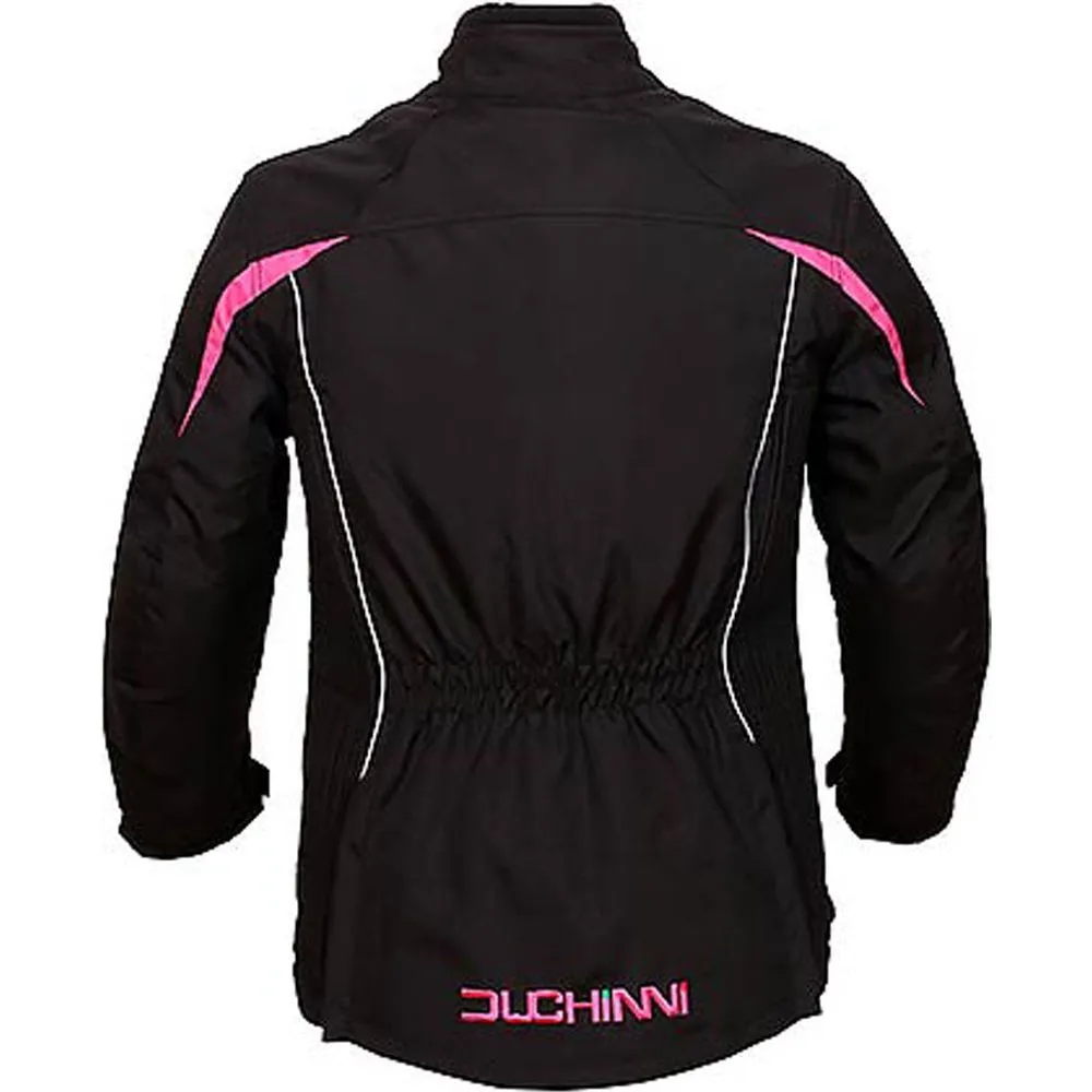 Duchinni Vienna Ladies Textile Jacket Black / Pink