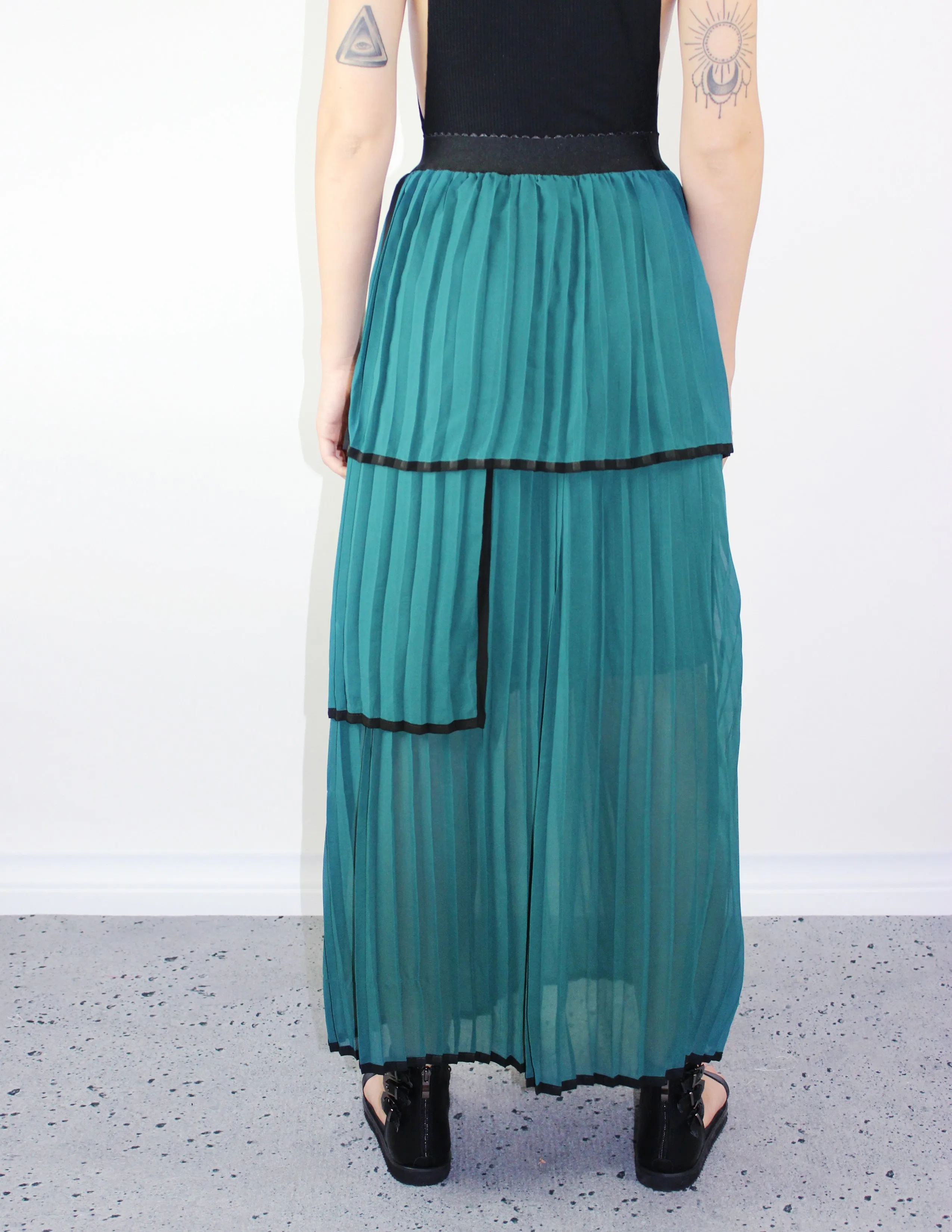 DUNE SKIRT- GREEN