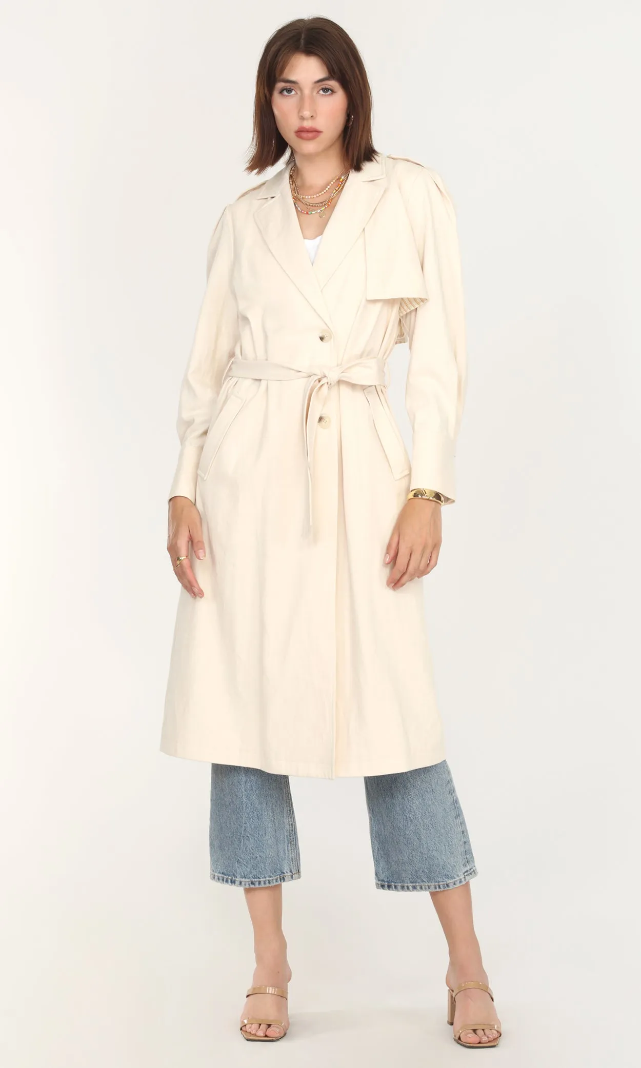 Edith Trench Coat