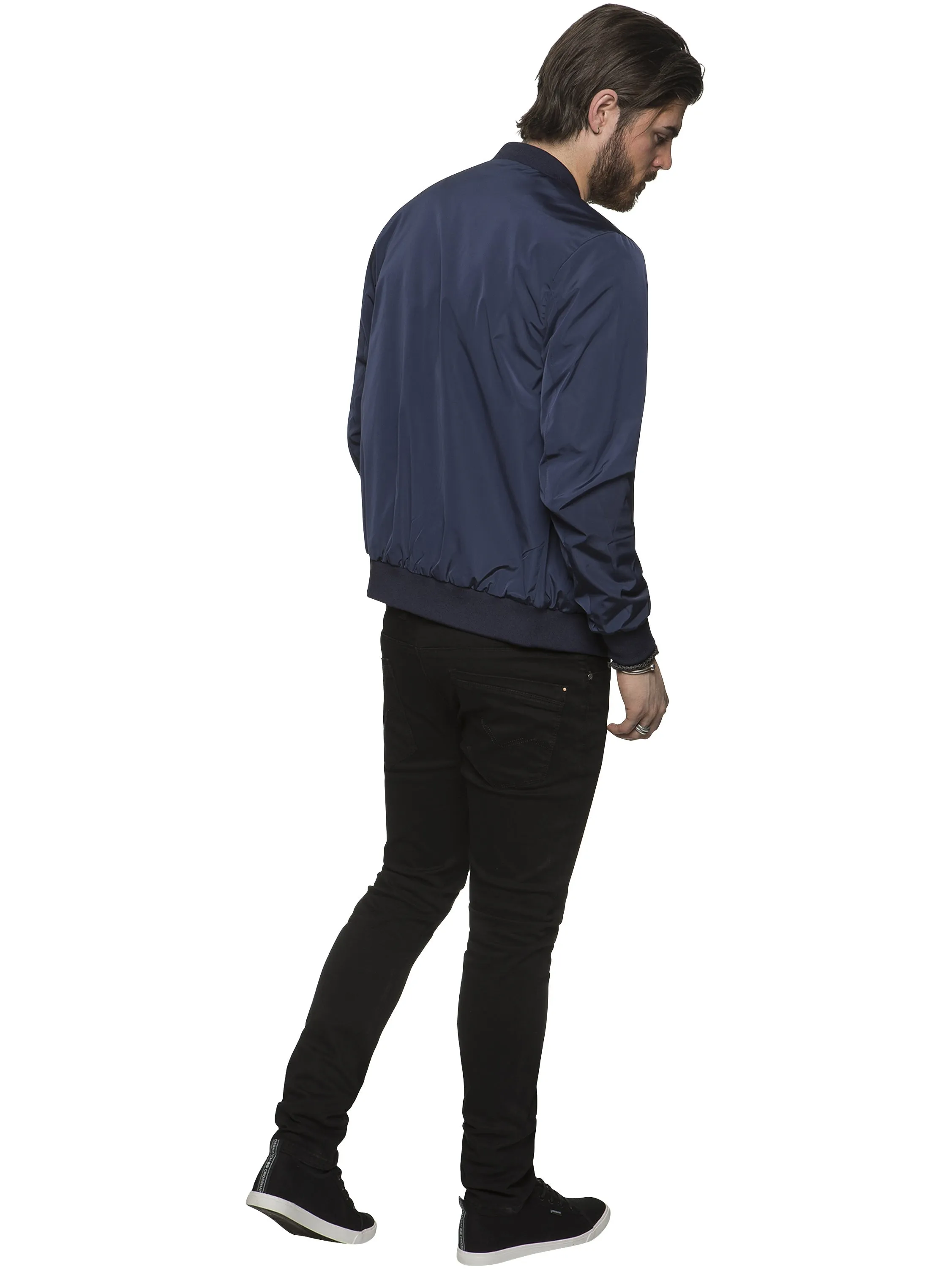 ETO | Mens Designer Move Navy Jacket