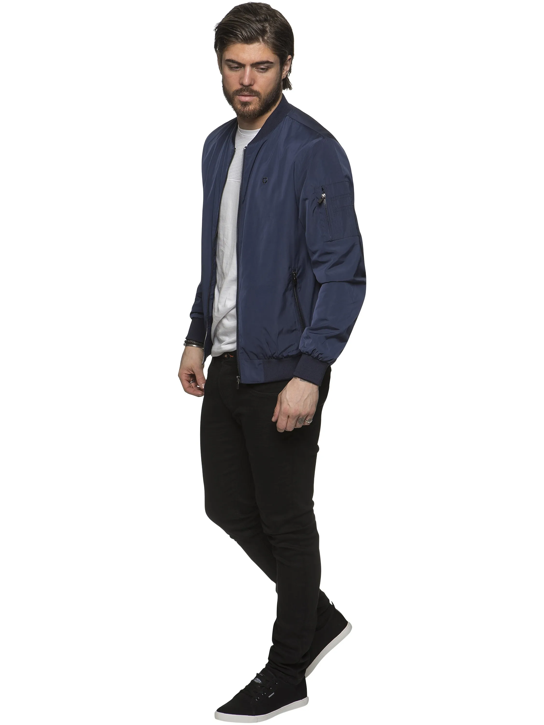 ETO | Mens Designer Move Navy Jacket