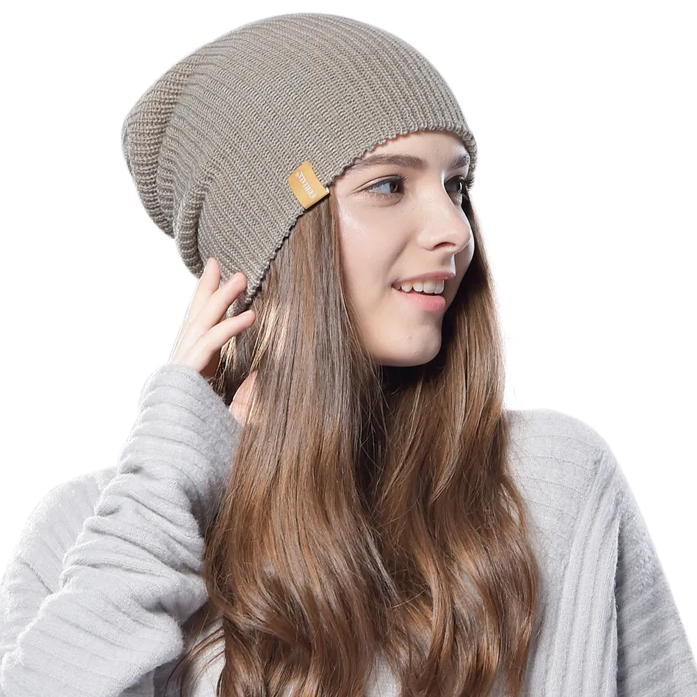 FURTALK Winter Women Slouchy Beanie Hat Drop Shipping HTWL031