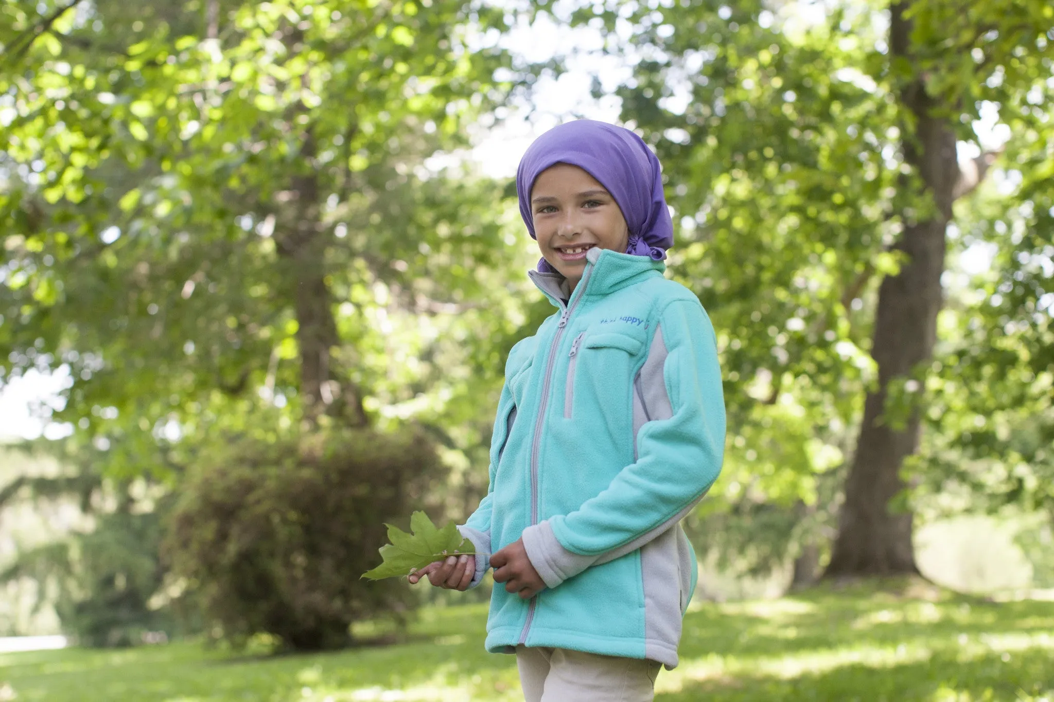 Girls' Fleece Jacket - Teal