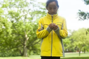 Girls' Fleece Jacket - Yellow