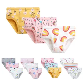 Girls Panties 3pcs Per Pack Cotton Student Kids Underwear Teen Panties Young Puberty Girls Underpant KF300