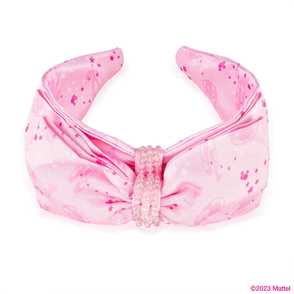 Hair Drama Co HDC x Barbie Crystal Bow Hair Band - Pink