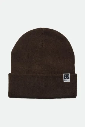 Harbor Beta Watch Cap Beanie - Deep Brown