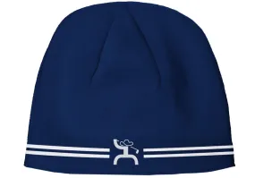 Hooey "Golf" Blue Beanie