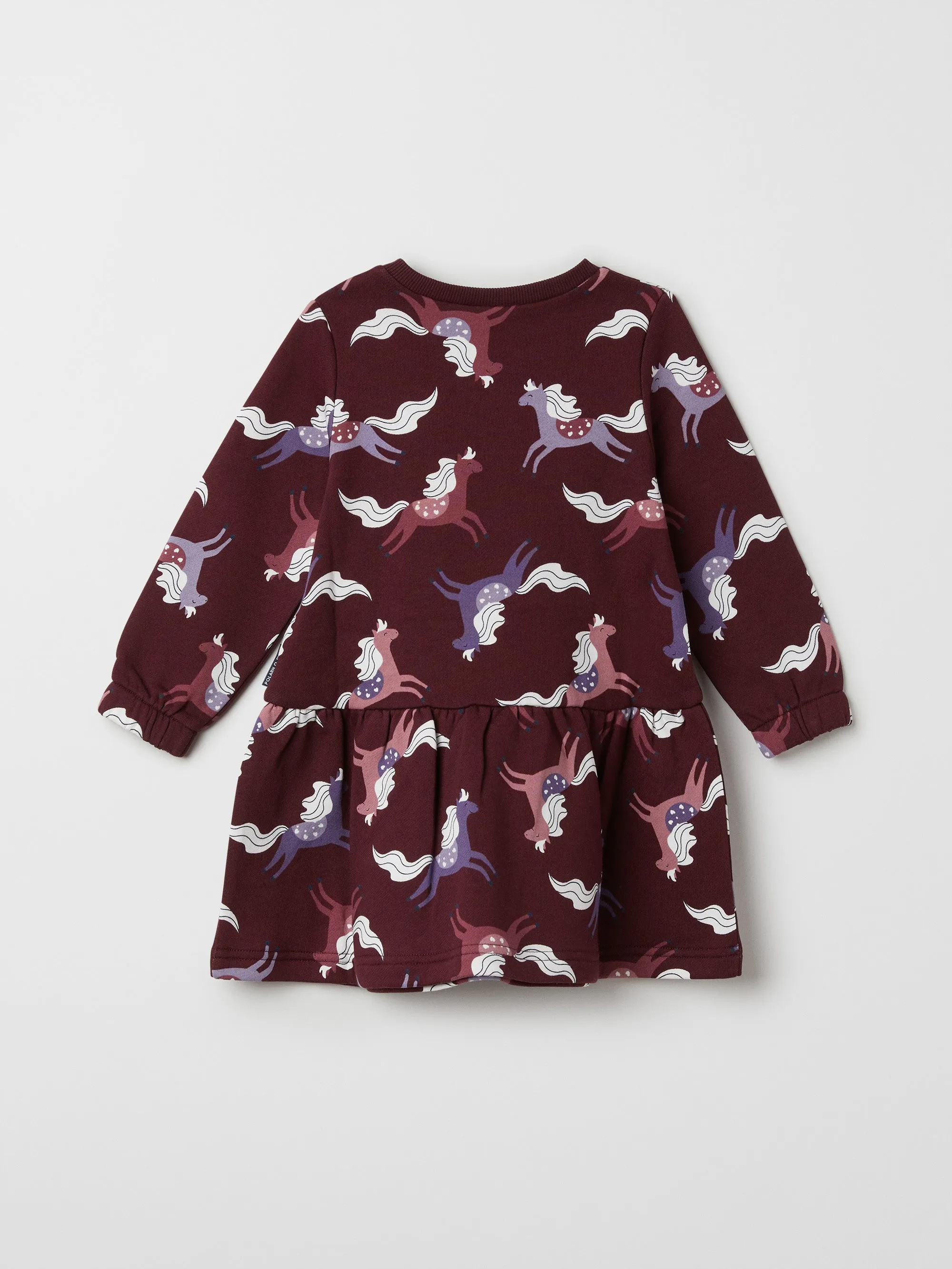 Horse Print Kids Dress